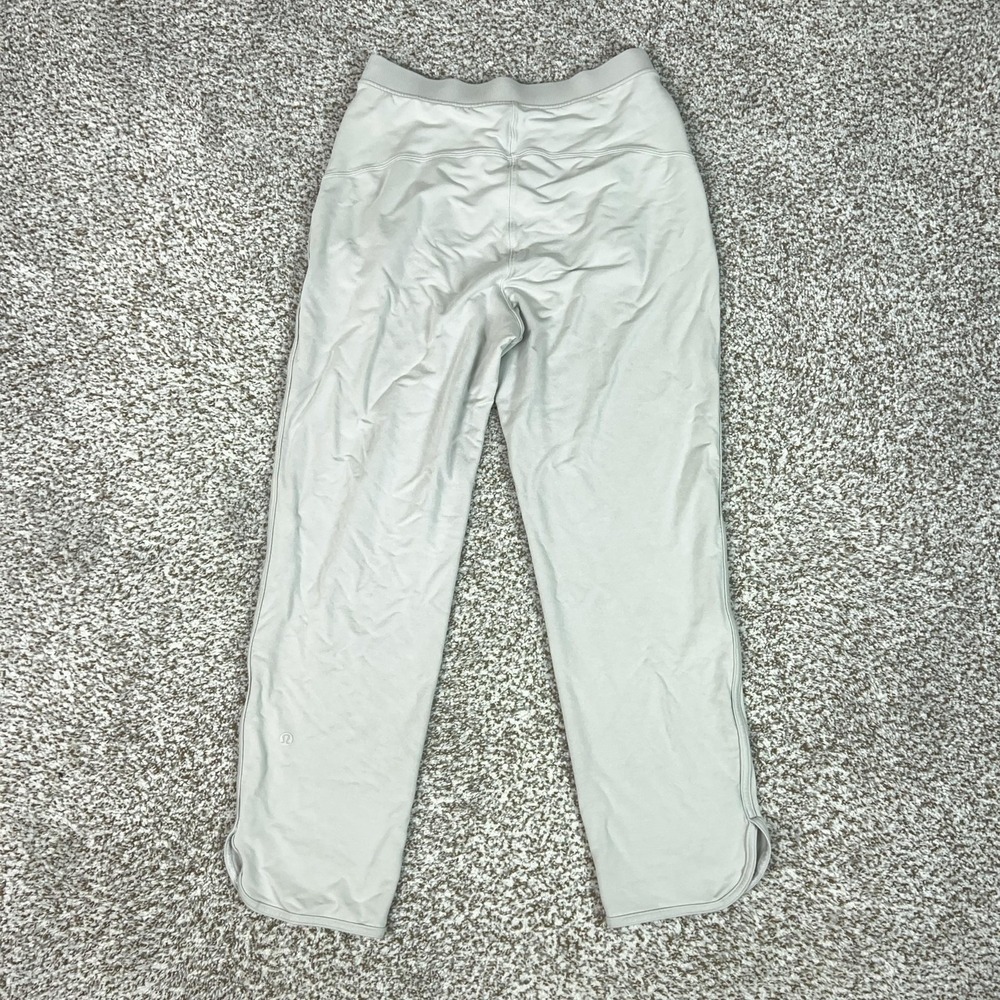 Lululemon Pants Womens 6 Gray Jogger Every Movement Pockets Yoga Gym Sport Logo - Picture 10 of 10